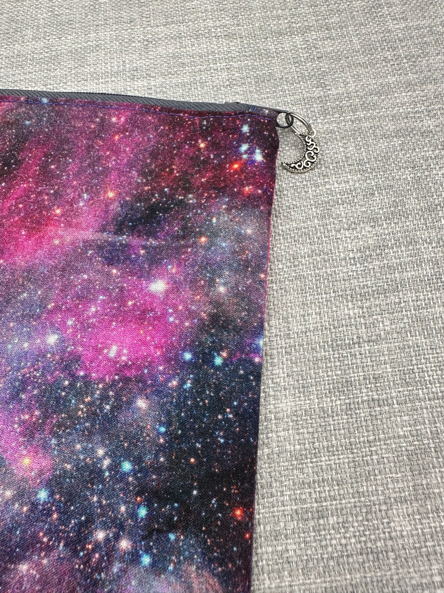 Cosmic Moon Zip Pouch