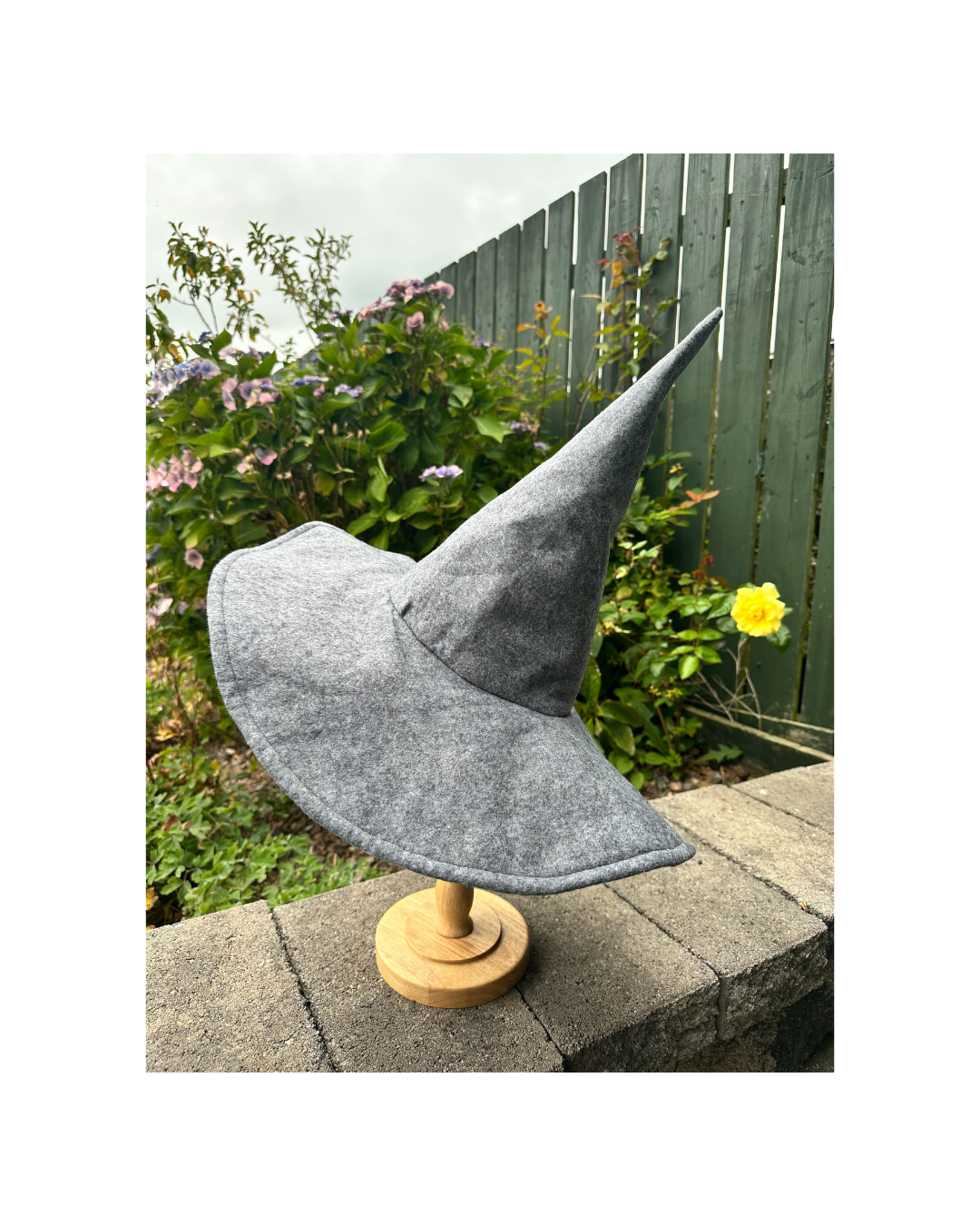 Grey / Gray Statement Witch Hat