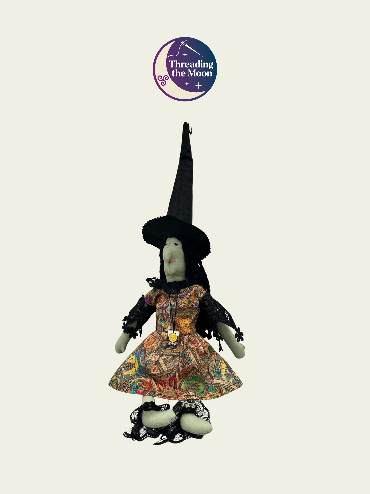 Traditional Tarot Witch Art Doll