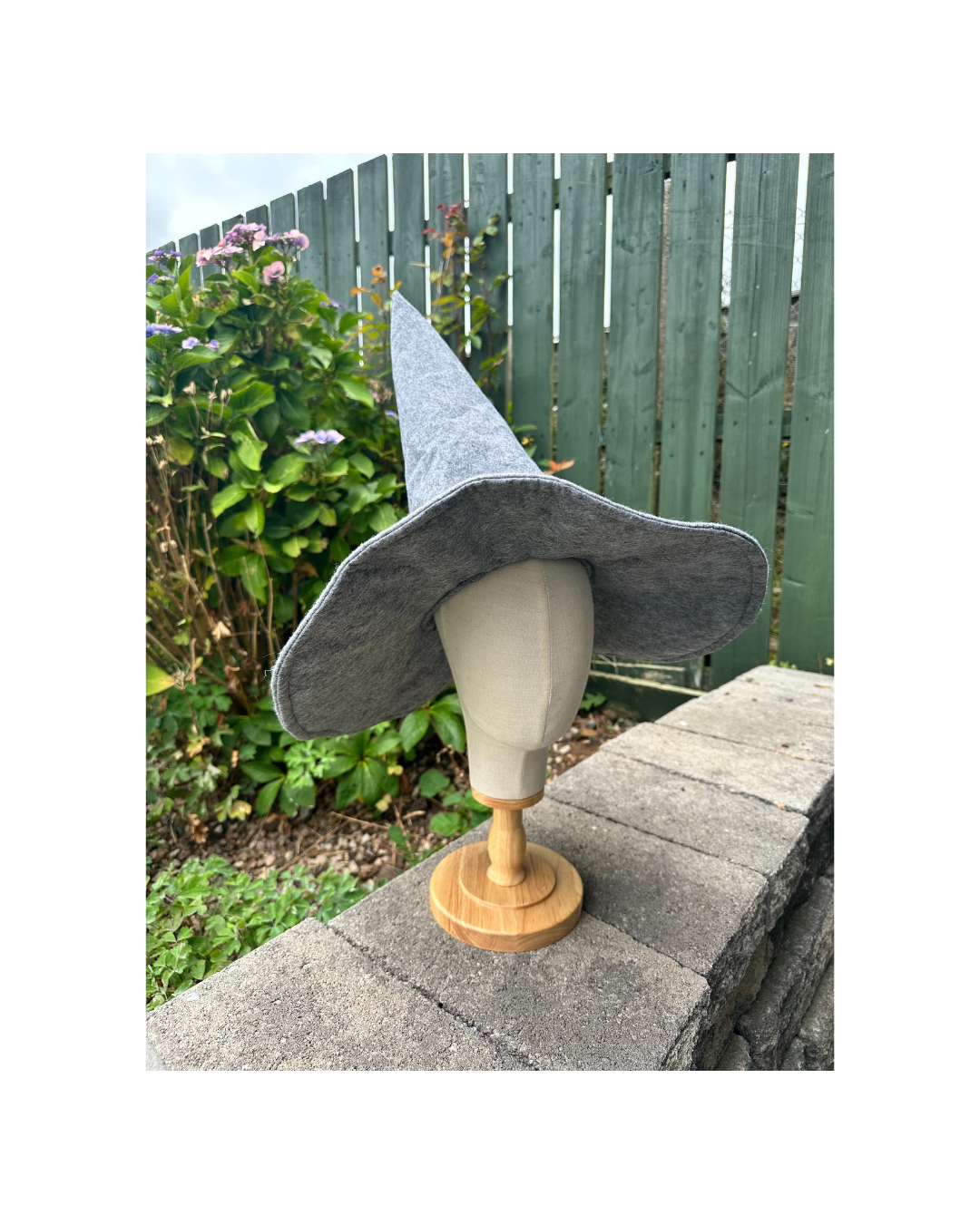 Grey / Gray Statement Witch Hat