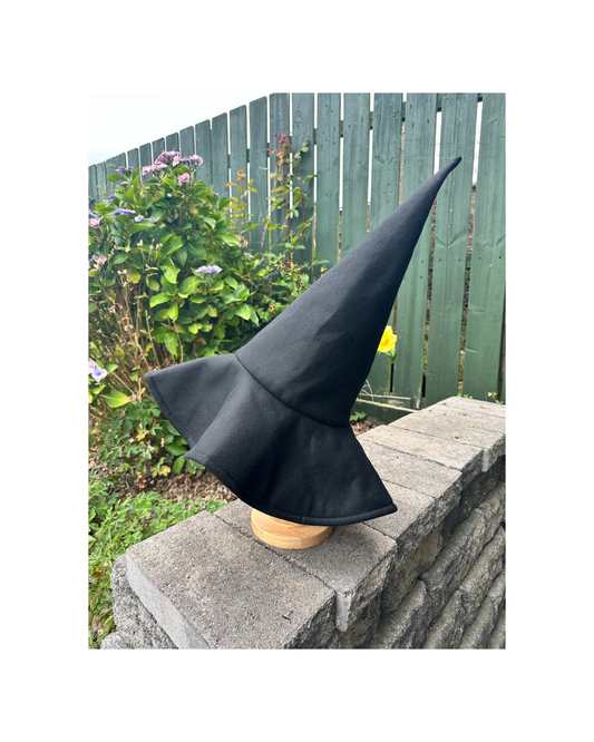 Black Statement Witch Hat