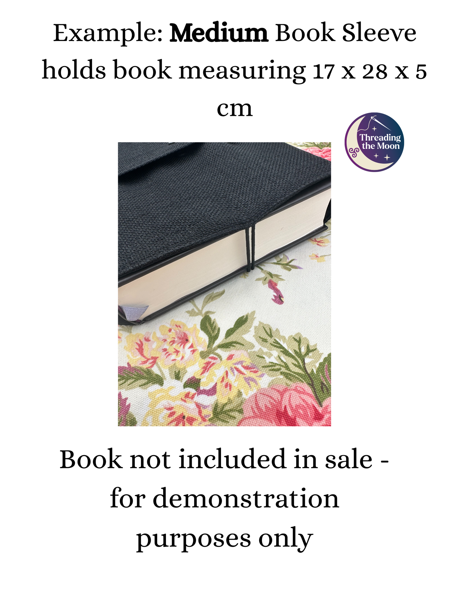 Celtic Cross Embroidered Book Sleeve