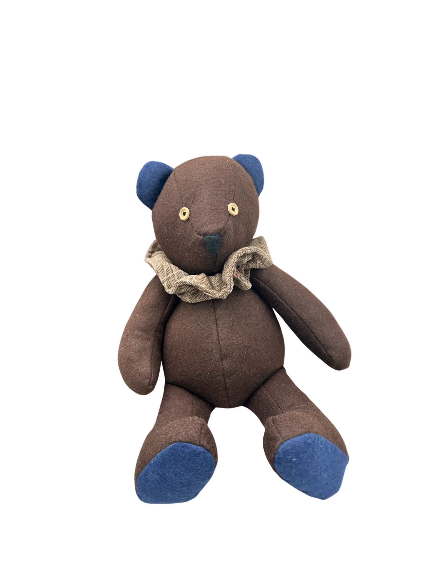 Handmade Heirloom Teddy Bear – Traditional Felt Bear
