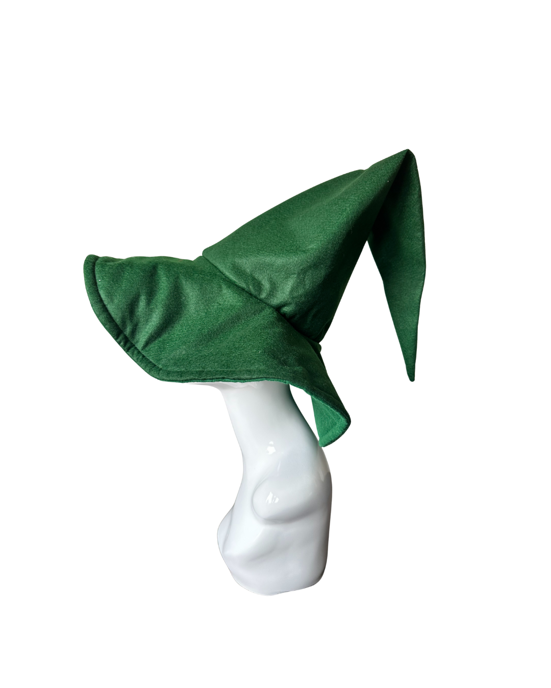 Green Statement Witch Hat