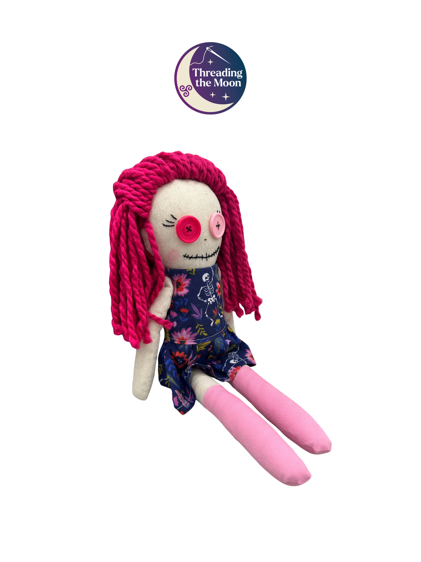 Handmade Voodoo-Inspired Cloth Doll