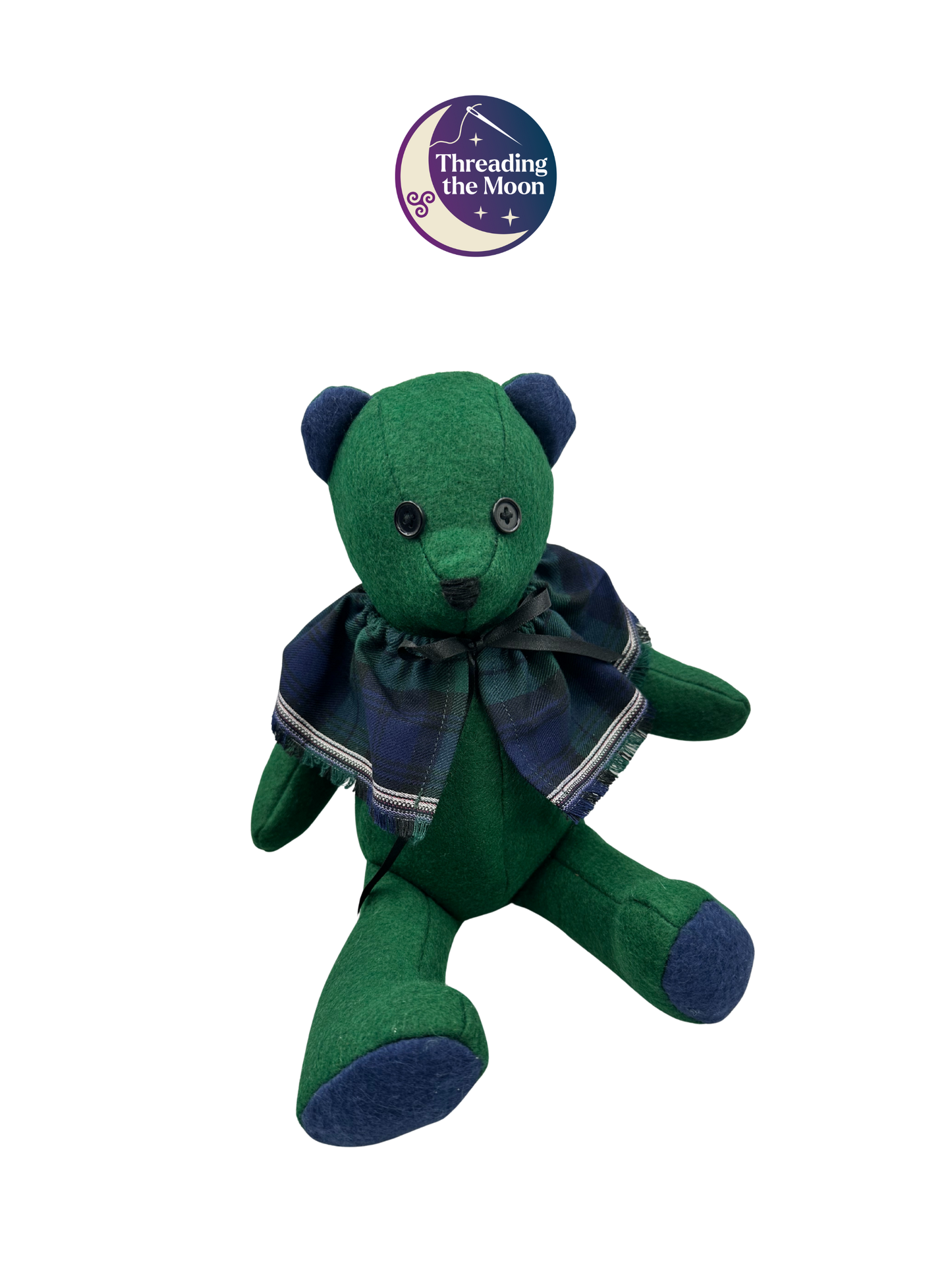 Handmade Heirloom Teddy Bear – Traditional Felt Bear