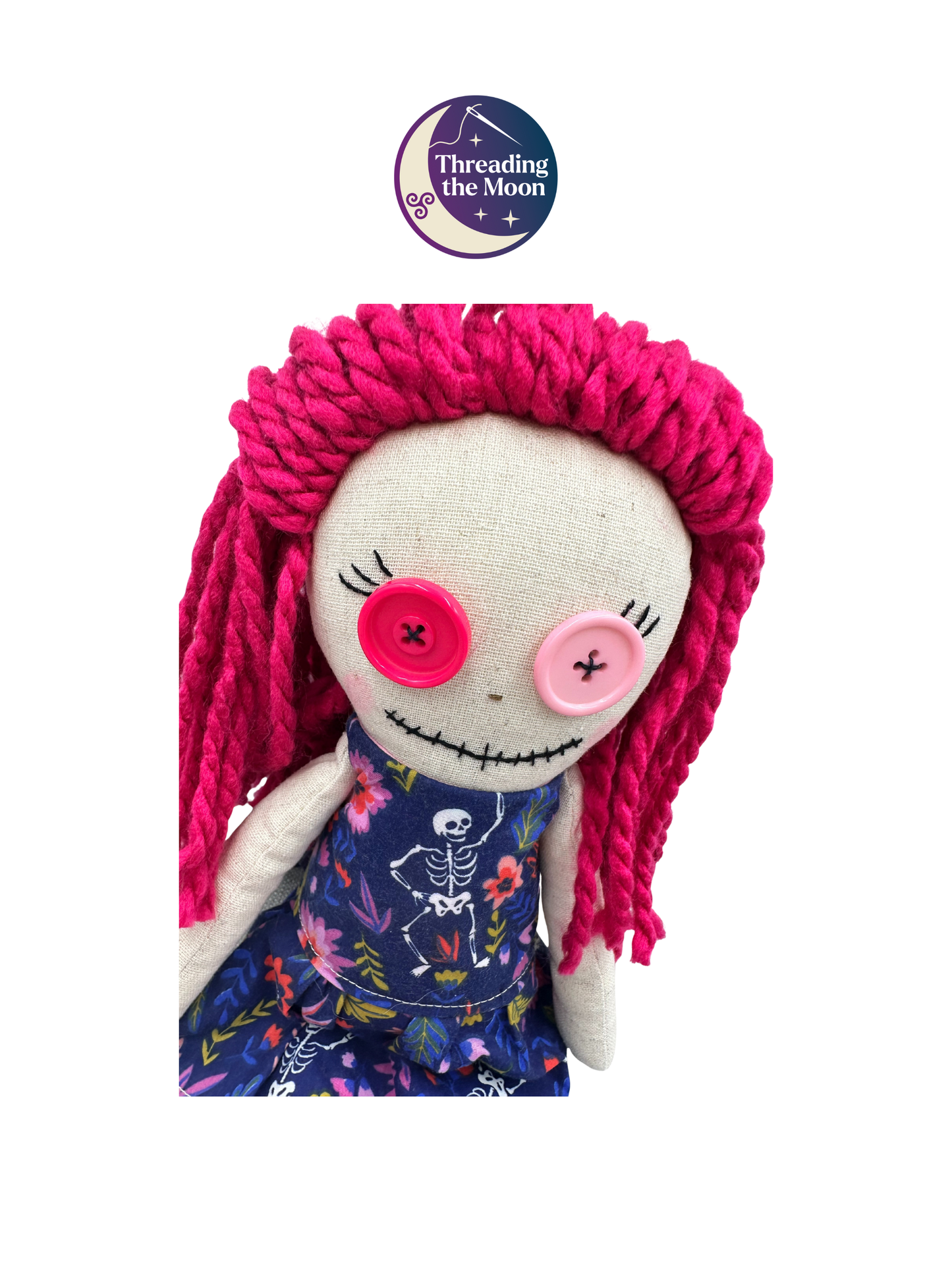 Handmade Voodoo-Inspired Cloth Doll