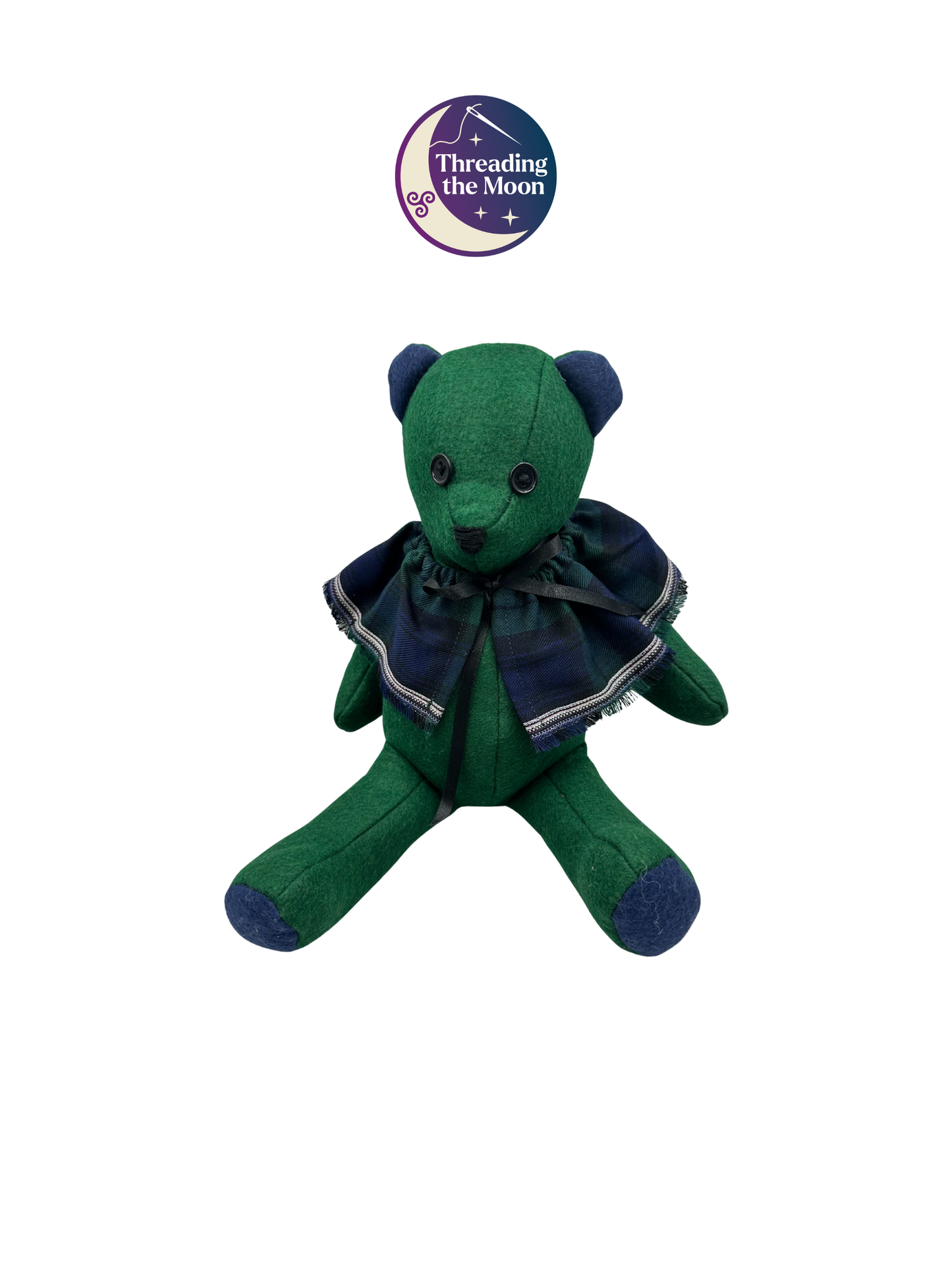Handmade Heirloom Teddy Bear – Traditional Felt Bear