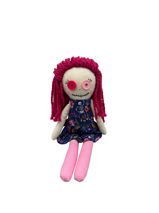 Handmade Voodoo-Inspired Cloth Doll