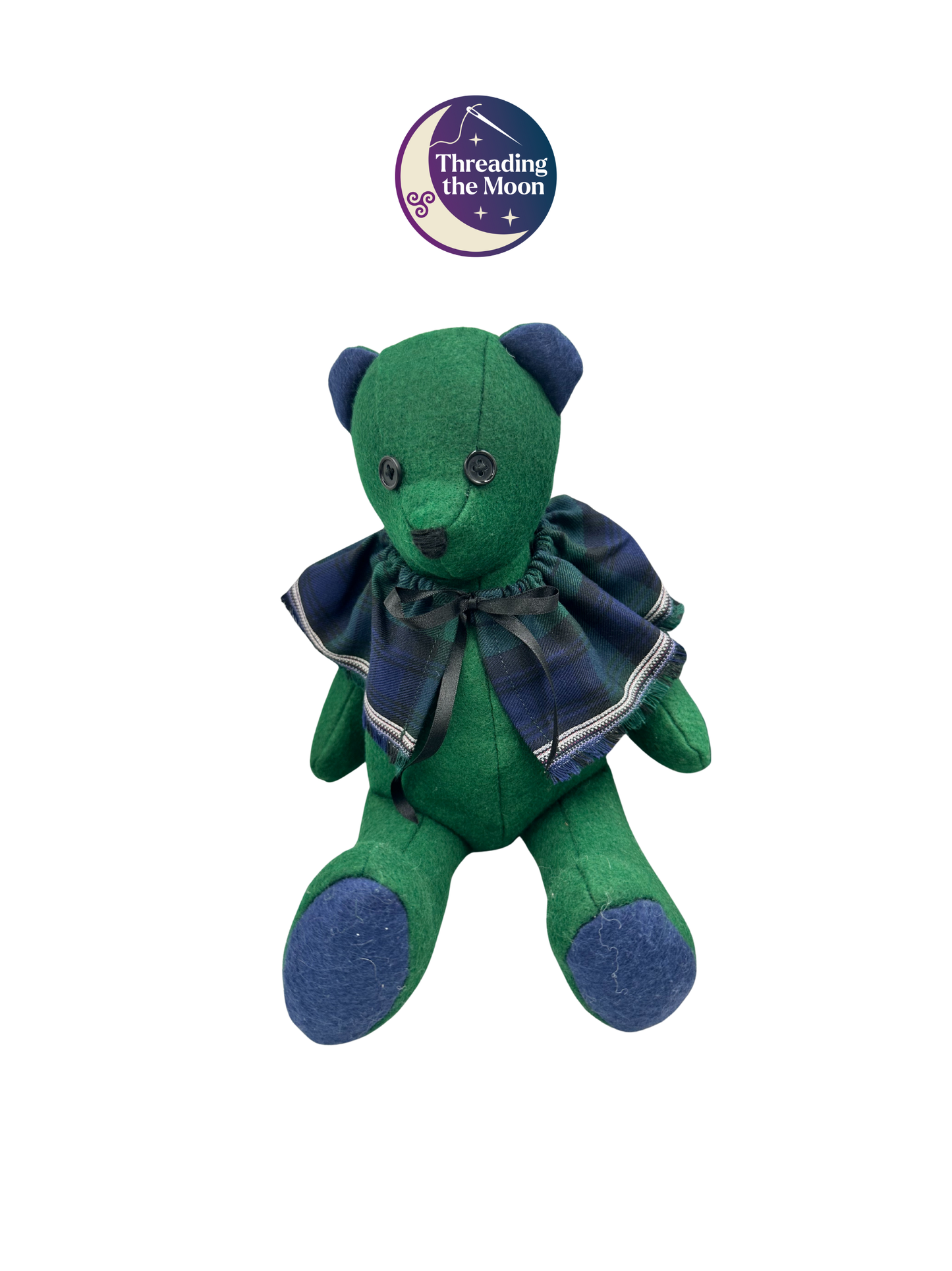 Handmade Heirloom Teddy Bear – Traditional Felt Bear
