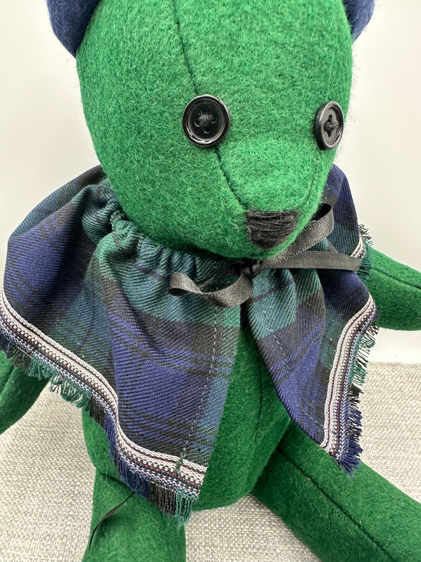 Handmade Heirloom Teddy Bear – Traditional Felt Bear