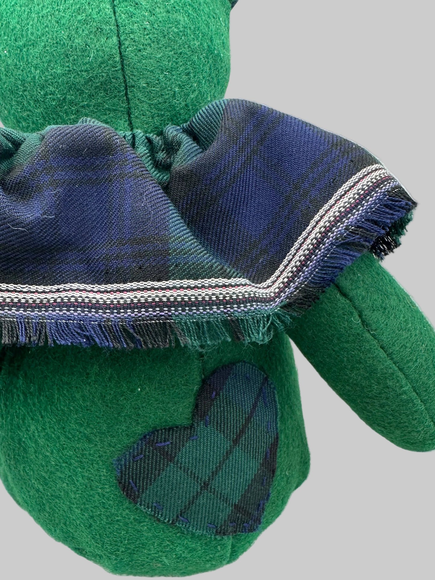 Handmade Heirloom Teddy Bear – Traditional Felt Bear