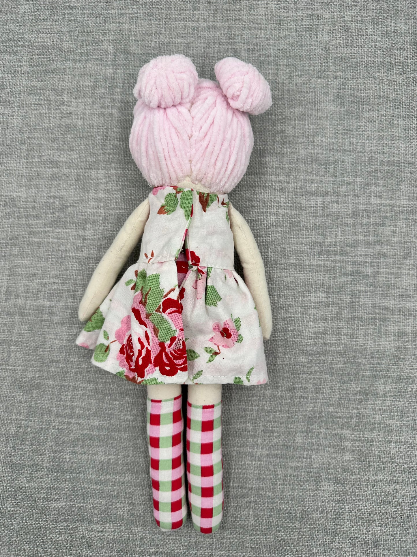 Handmade Vintage Rose Cloth Doll