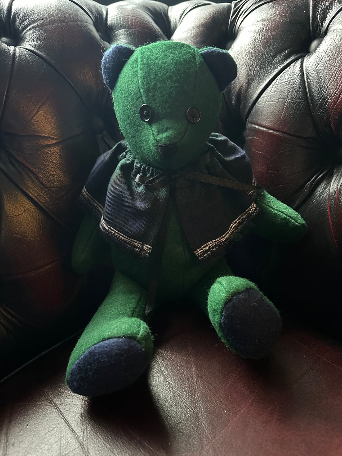 Handmade Heirloom Teddy Bear – Traditional Felt Bear