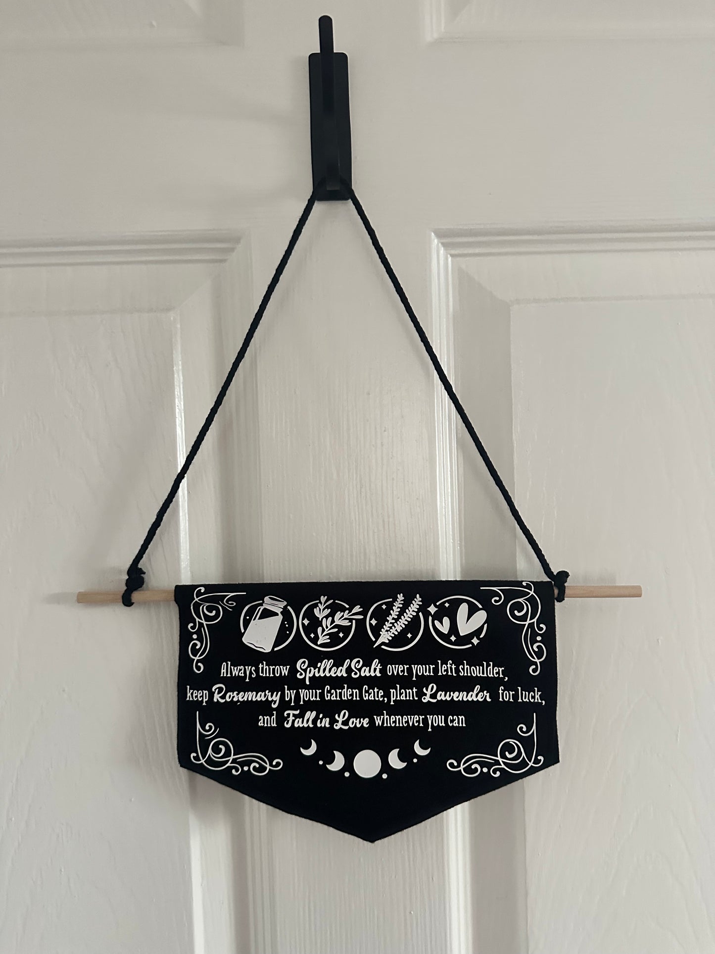 Witchy Felt Mini Wall Hanging