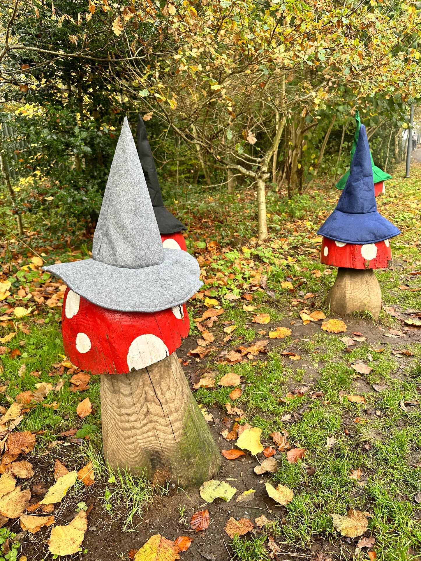 Grey / Gray Statement Witch Hat