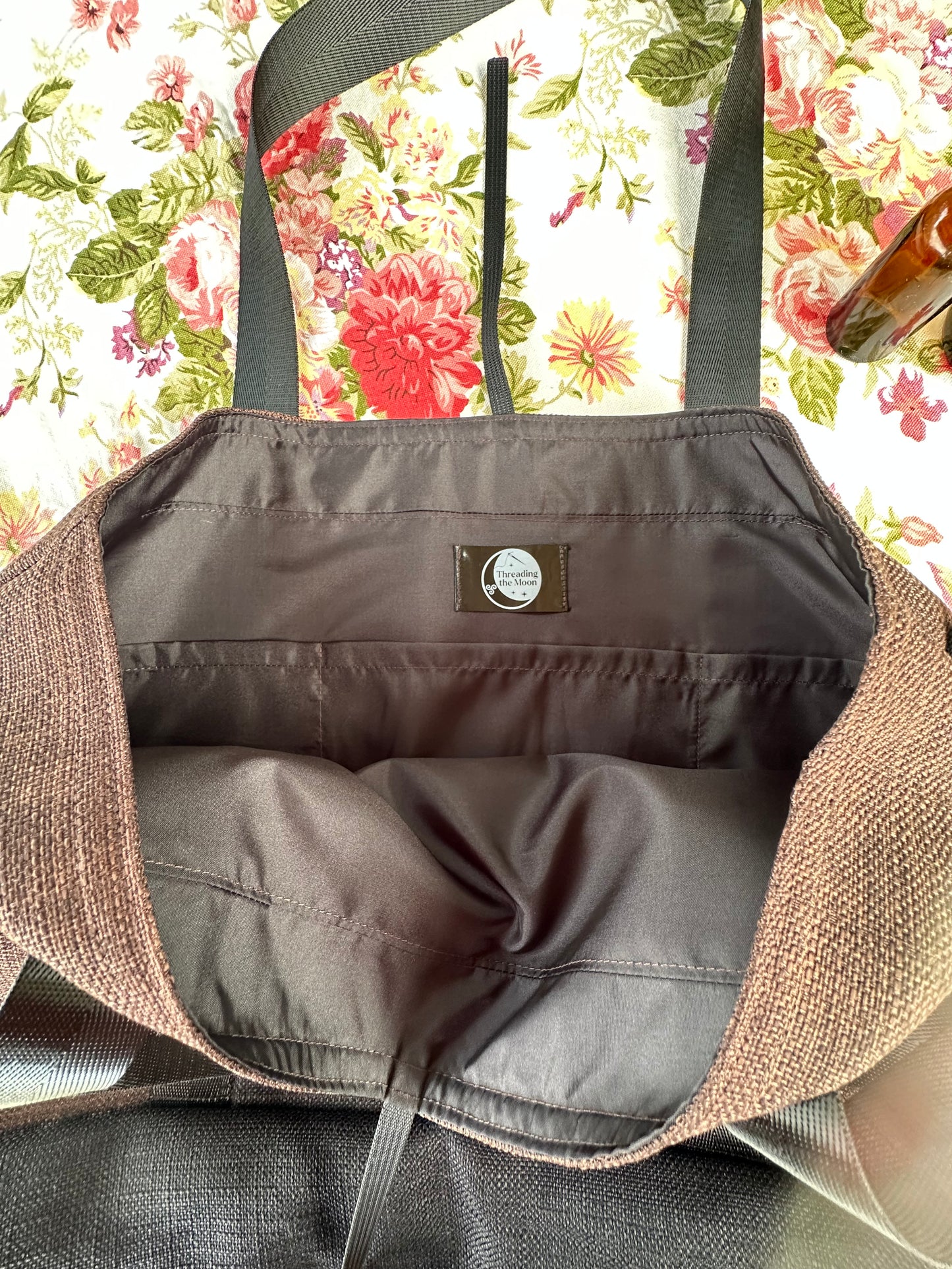 Awen Symbol Handmade Tote Bag