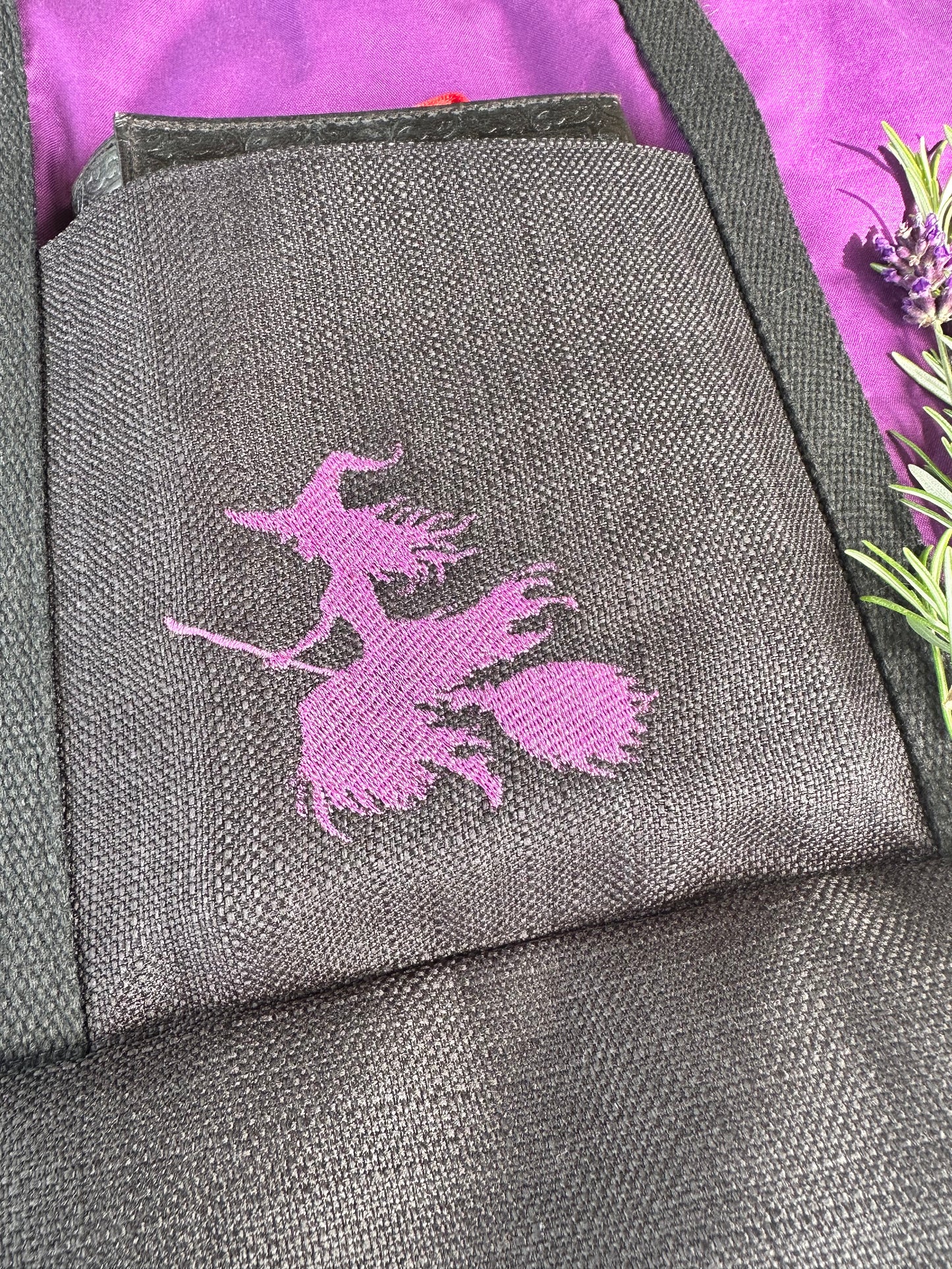 Witchy Shoulder Tote Bag