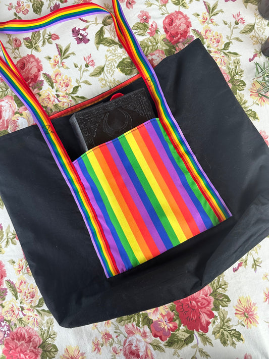 Rainbow Shoulder Tote Bag