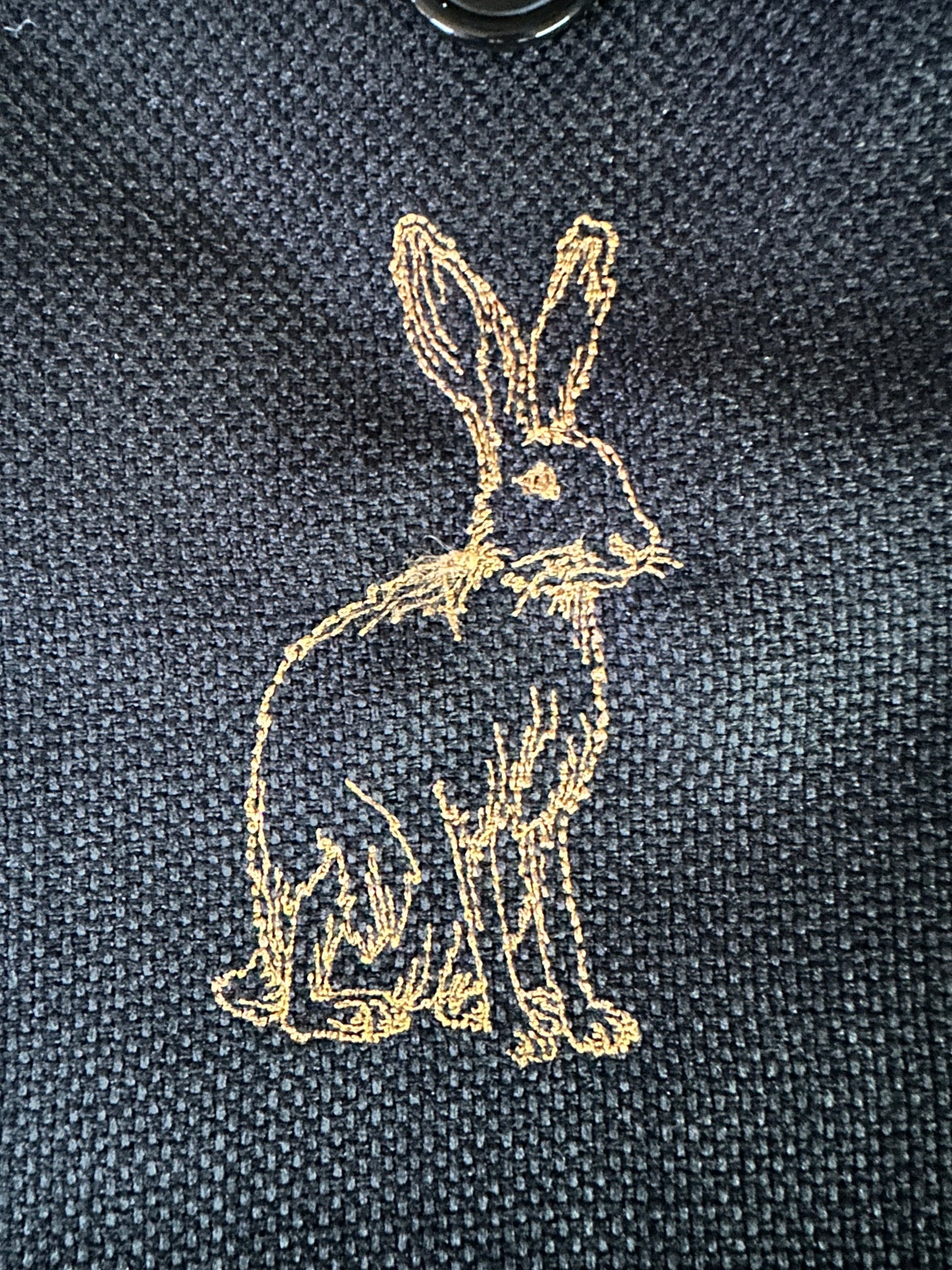 Magical Hare Embroidered Book Sleeve