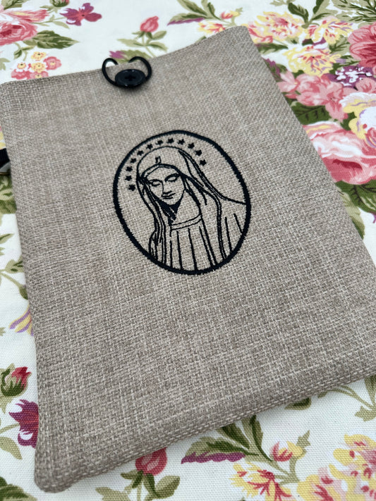 Virgin Mary Book Sleeve – Sacred Feminine, Compassion & Divine Wisdom