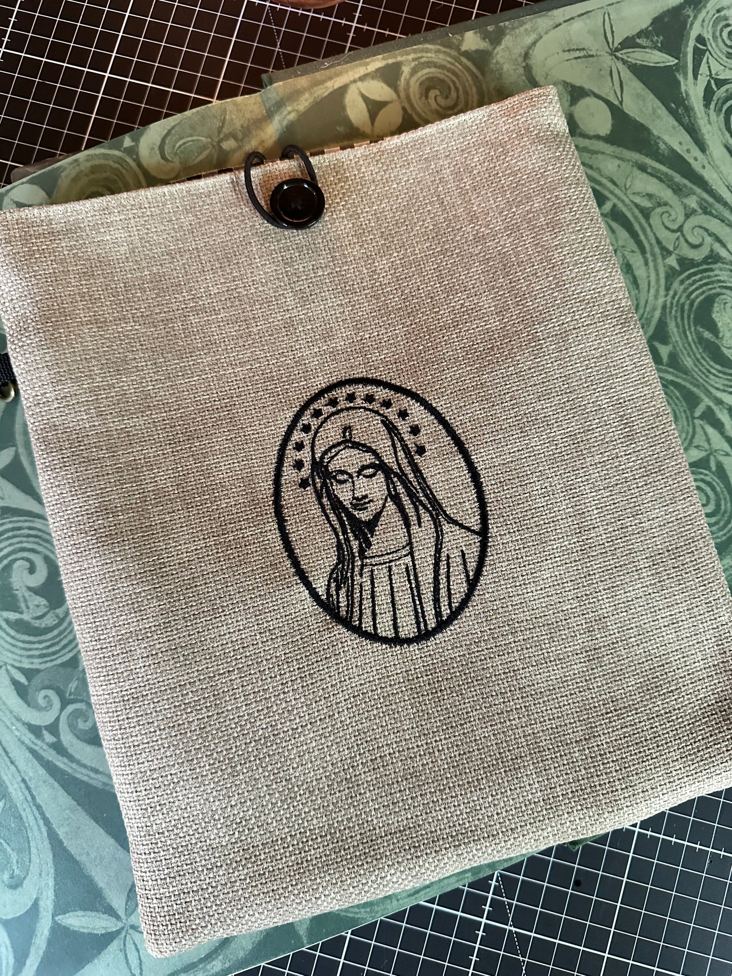 Virgin Mary Book Sleeve – Sacred Feminine, Compassion & Divine Wisdom