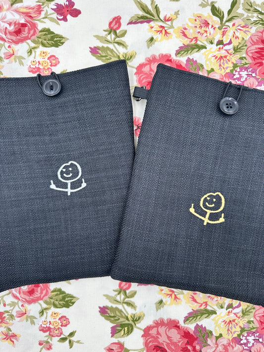 Middle Finger Emoji Book Sleeve