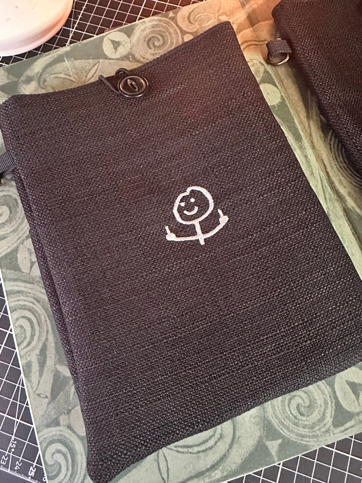Middle Finger Emoji Book Sleeve