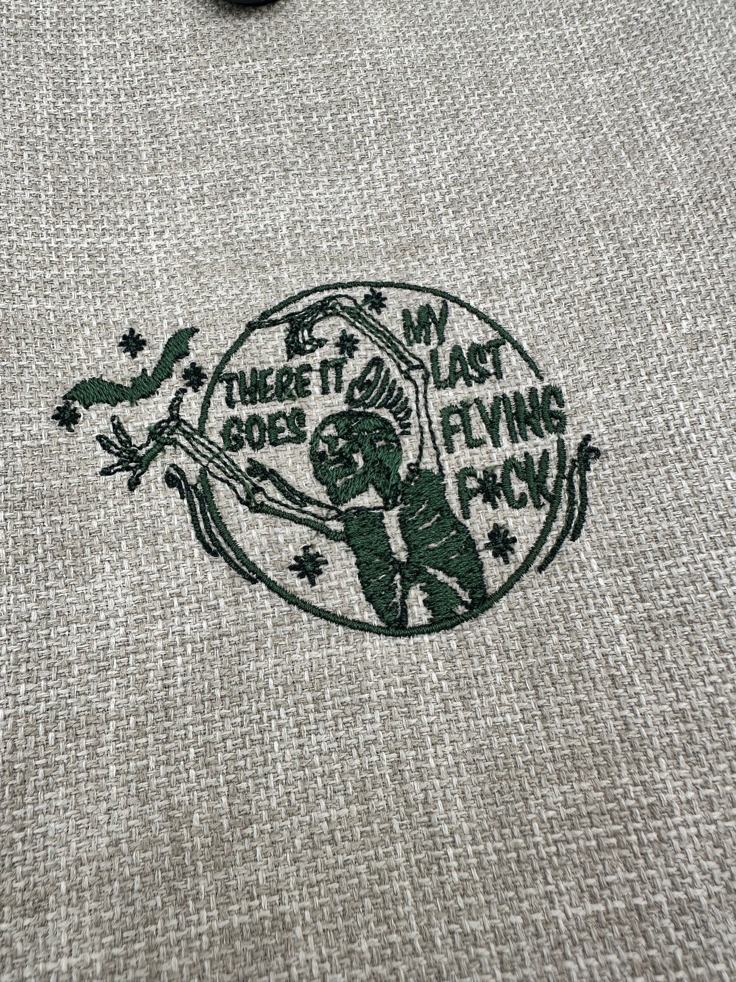 “Last Flying F*ck Book Sleeve – Dark Humour