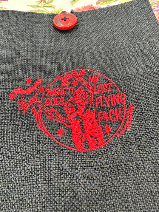 “Last Flying F*ck Book Sleeve – Dark Humour