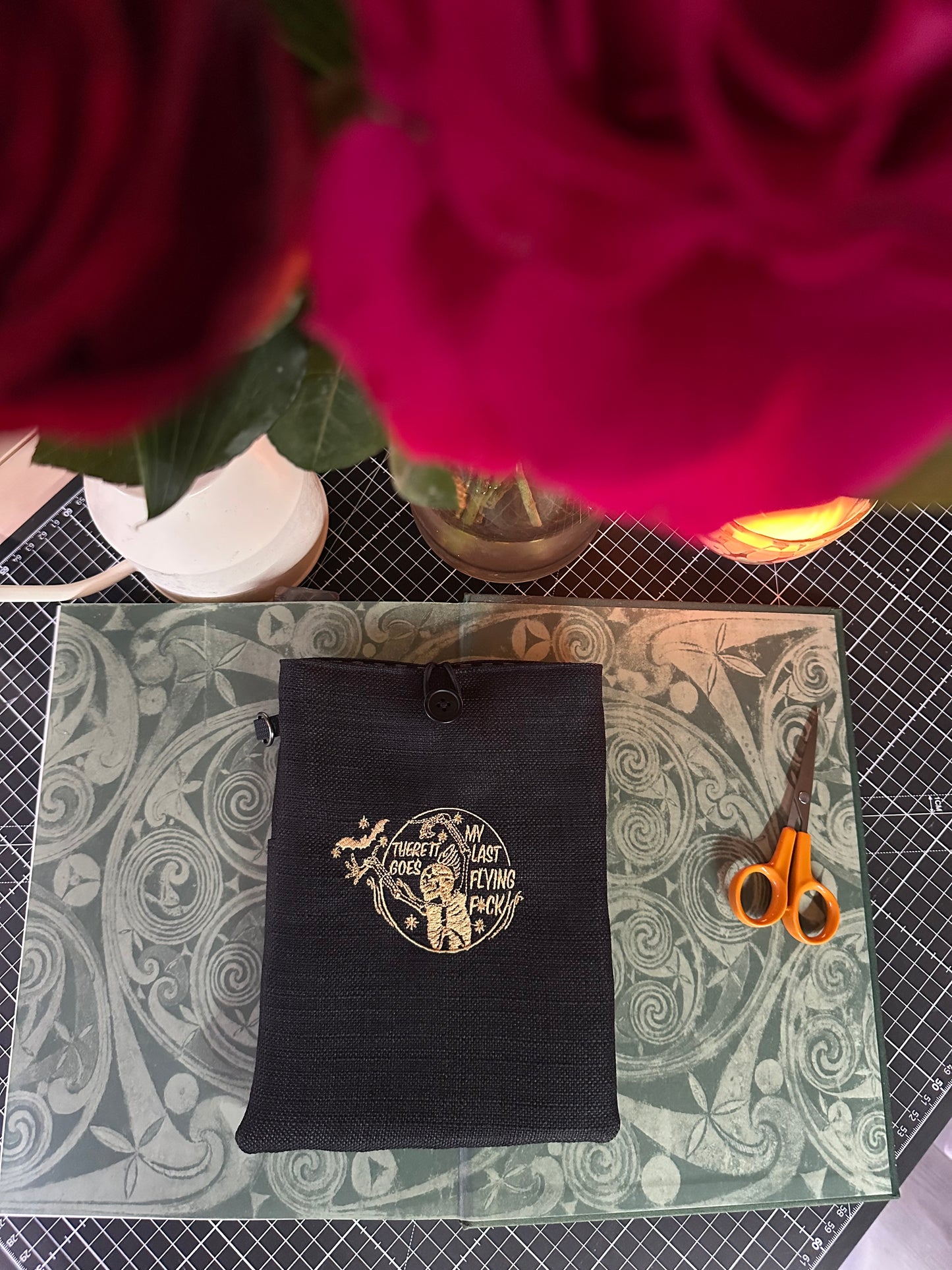 “Last Flying F*ck Book Sleeve – Dark Humour