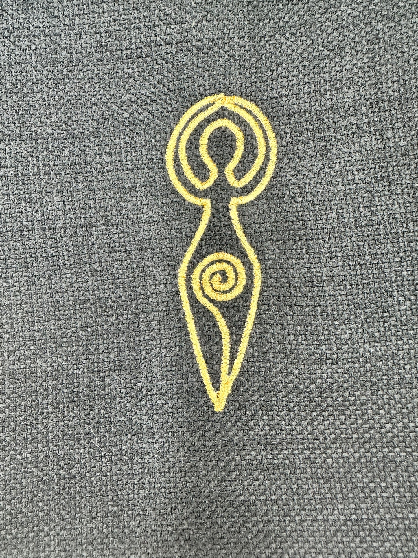 Goddess Embroidered Book Sleeve