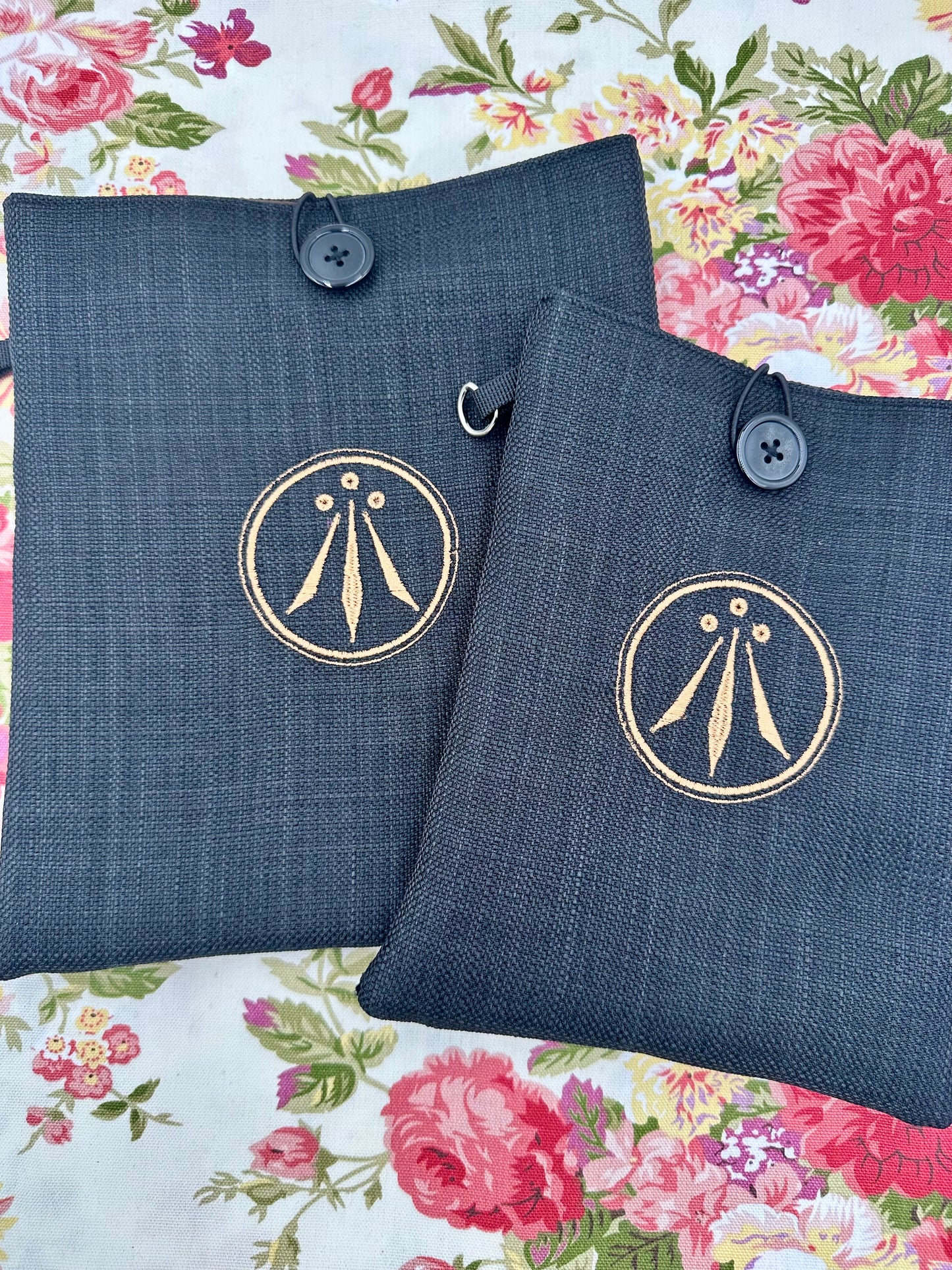 Awen Embroidered Book Sleeve