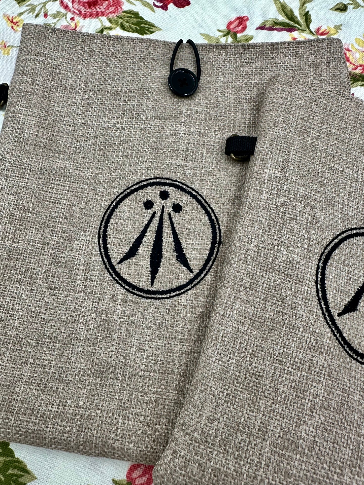 Awen Embroidered Book Sleeve