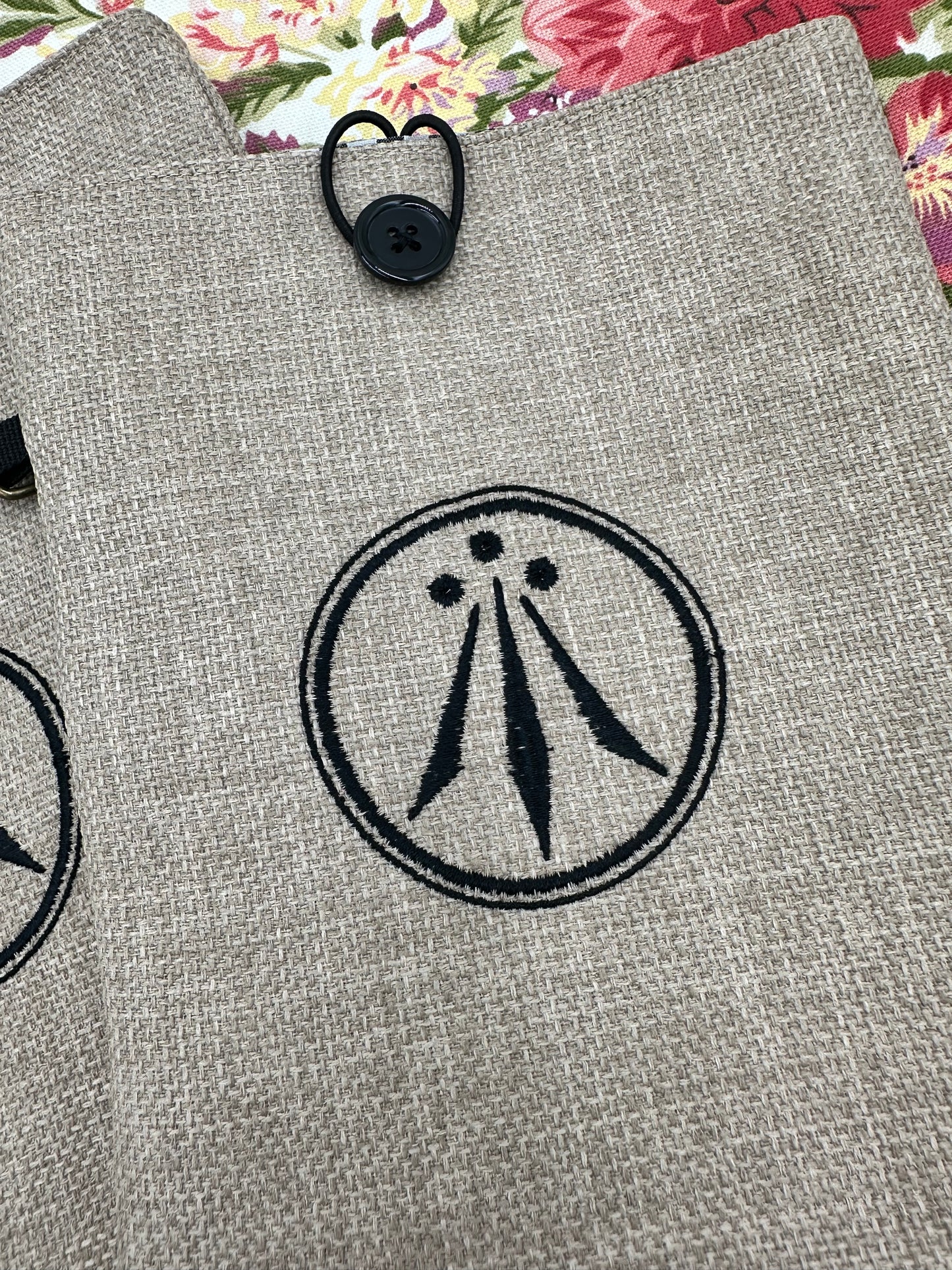 Awen Embroidered Book Sleeve