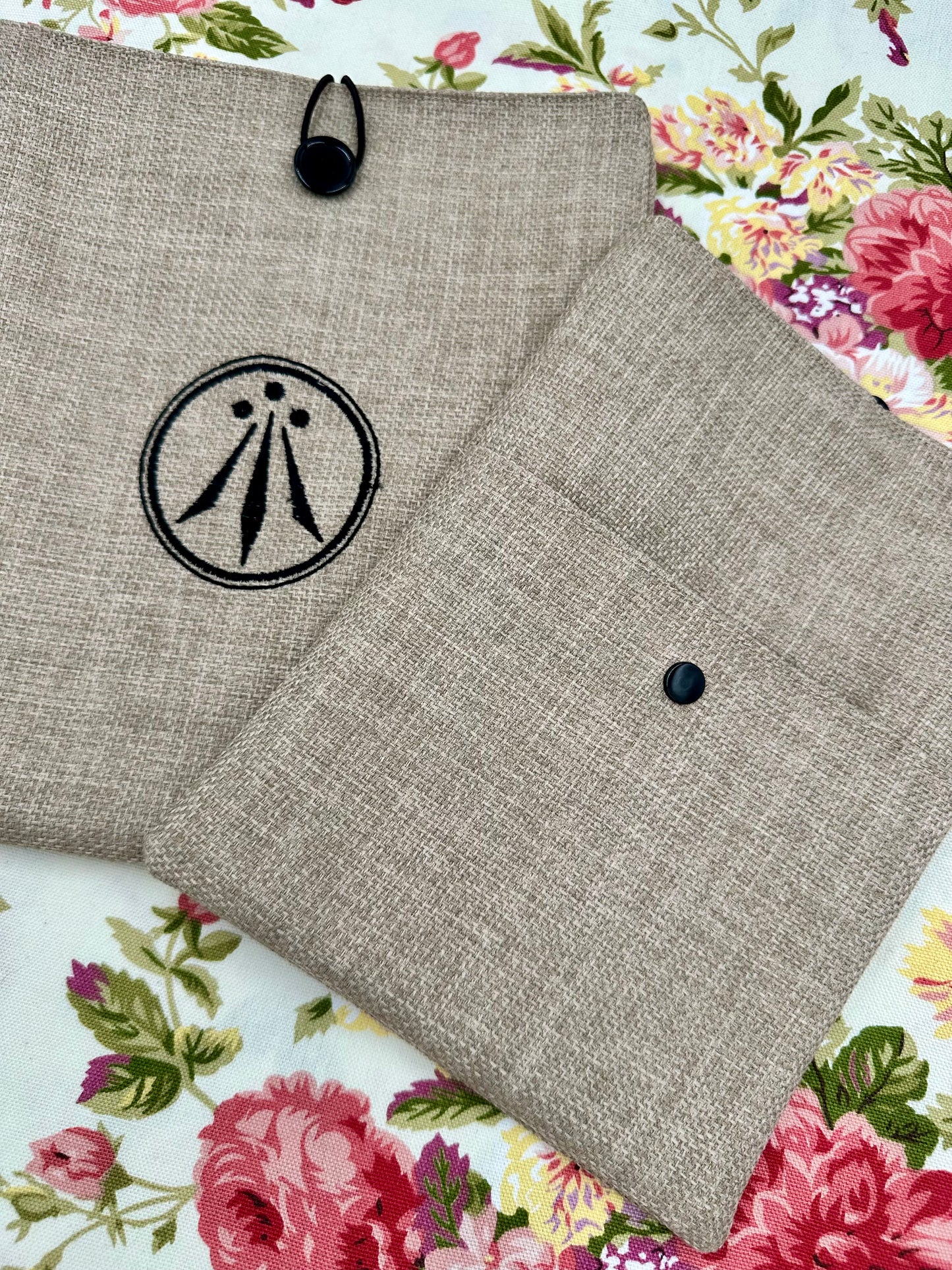 Awen Embroidered Book Sleeve