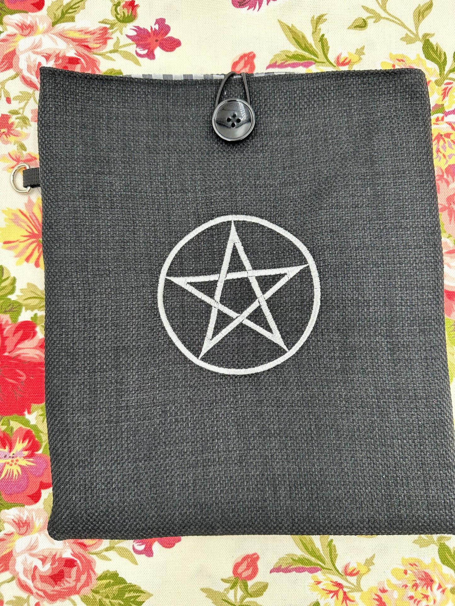 Pentagram / Pentacle Embroidered Book Sleeve