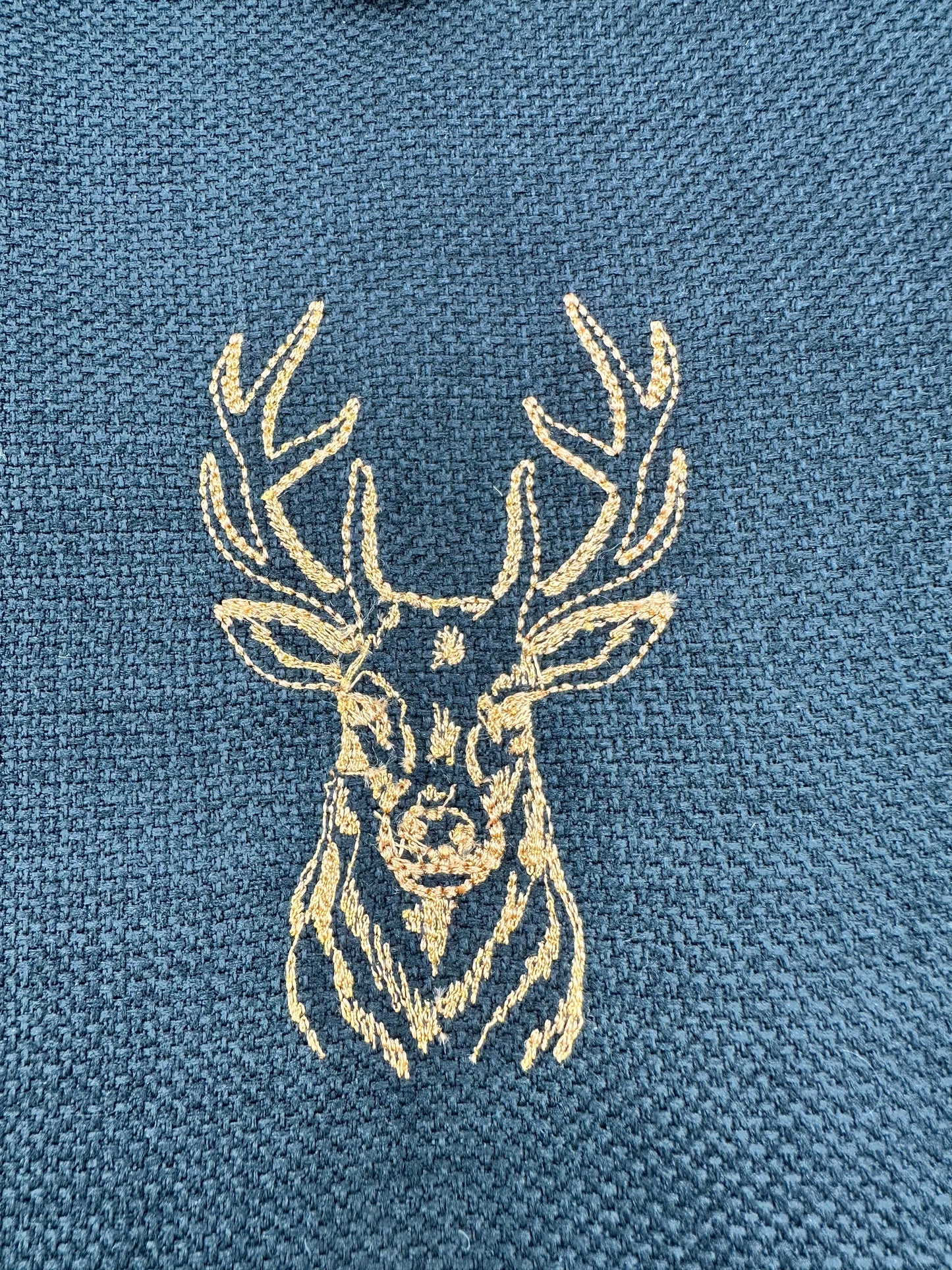Embroidered Stag Book Sleeve – Strength, Sovereignty & Wild Wisdom