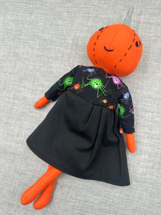 Perfect Pumpkin Doll - Handmade OOAK