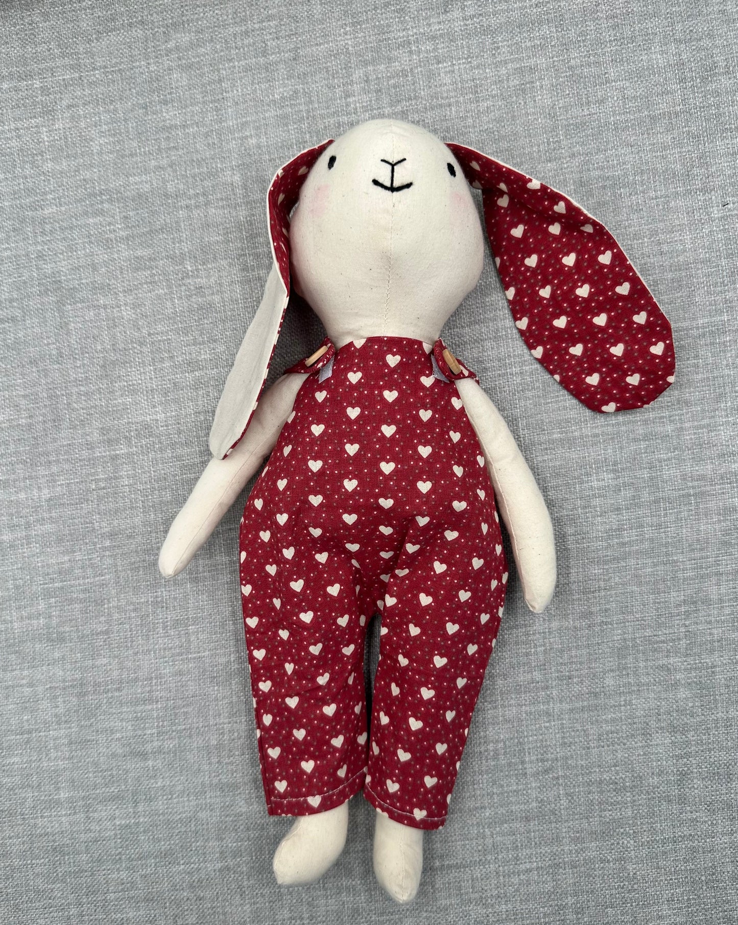 Handmade Cotton Bunny Art Doll