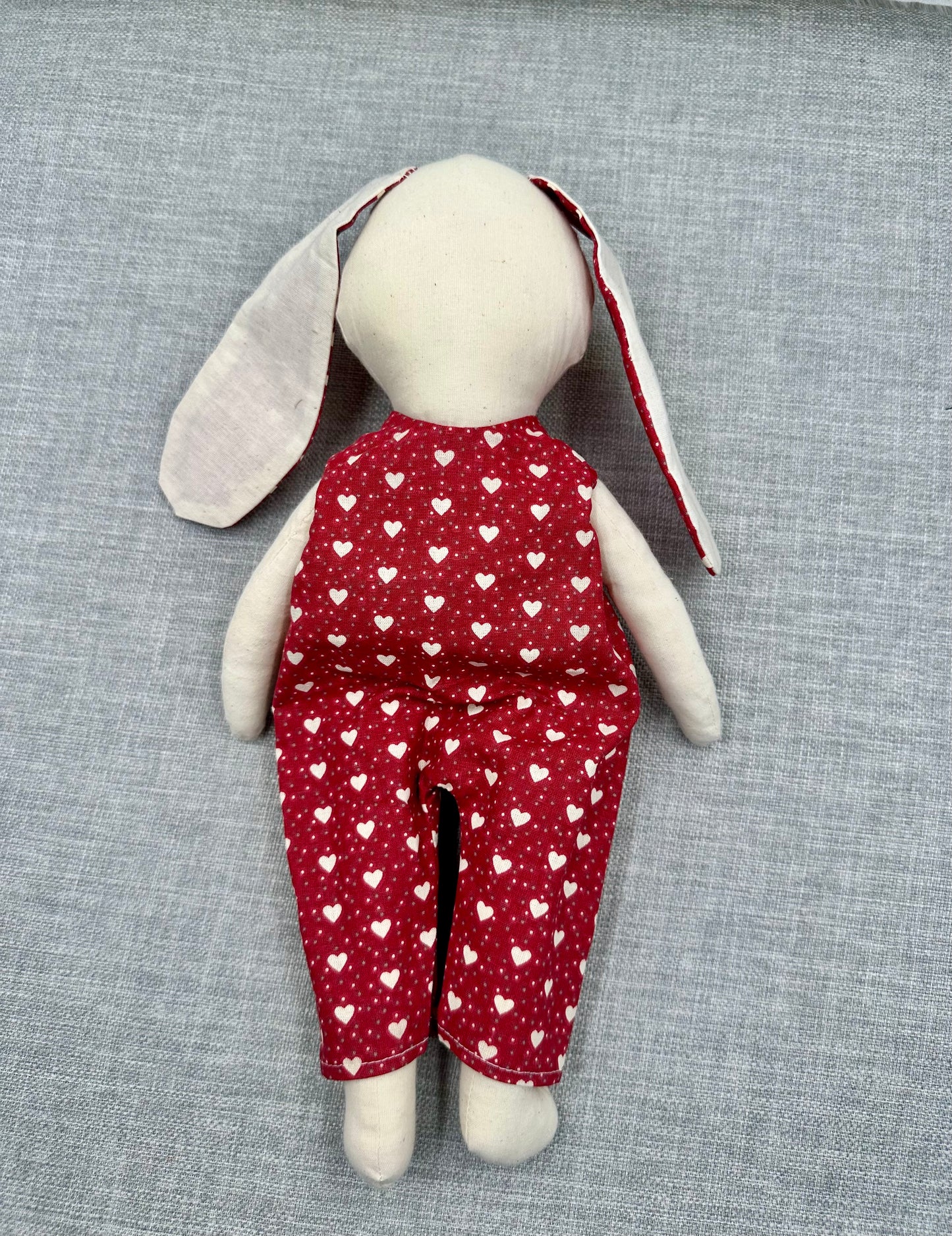 Handmade Cotton Bunny Art Doll
