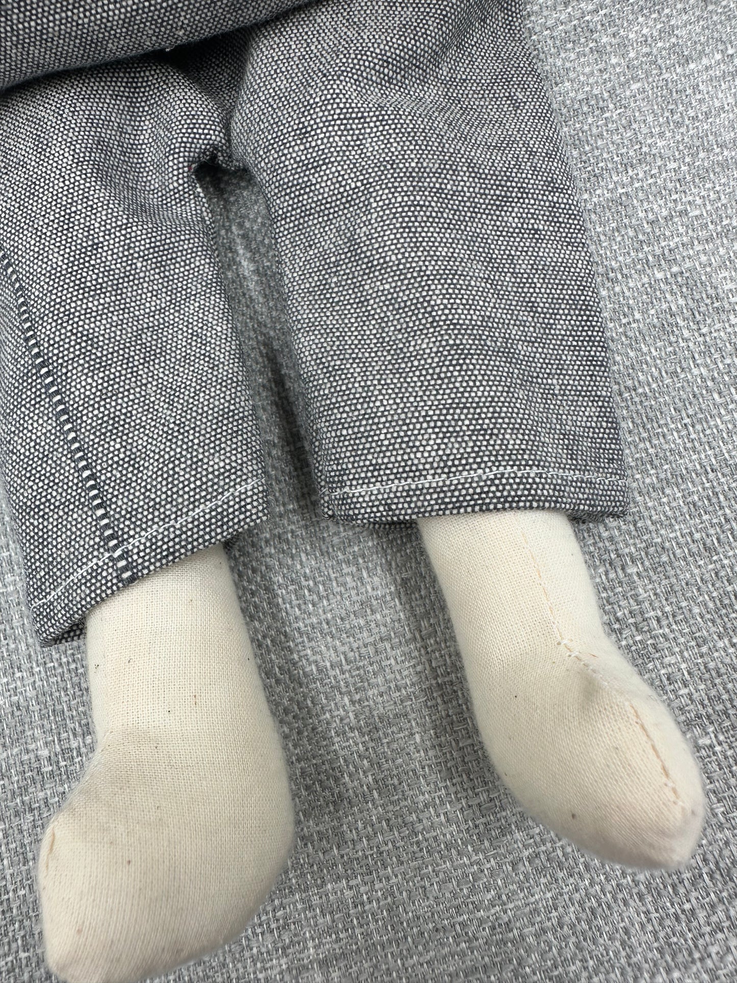 Handmade Cotton Bunny Art Doll