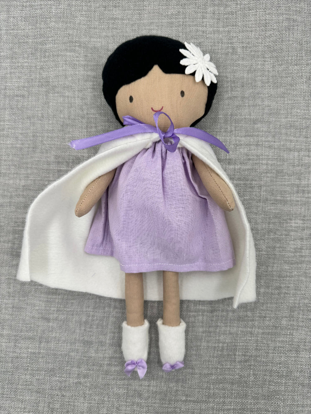 Winter's Morning Pixie Cloth Art Doll  - Handmade OOAK