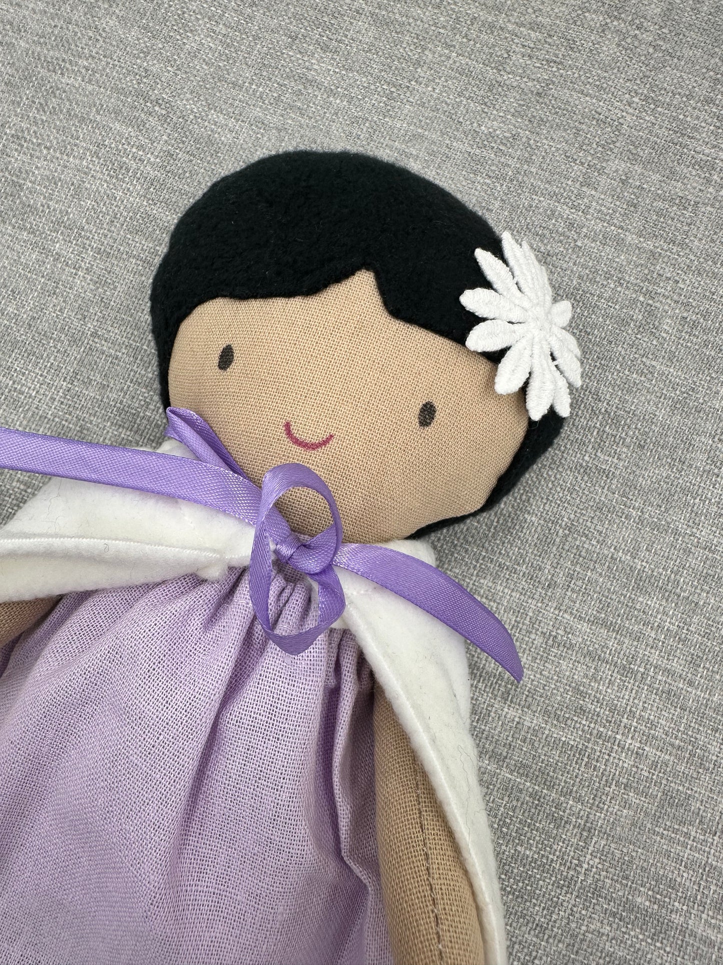 Winter's Morning Pixie Cloth Art Doll  - Handmade OOAK
