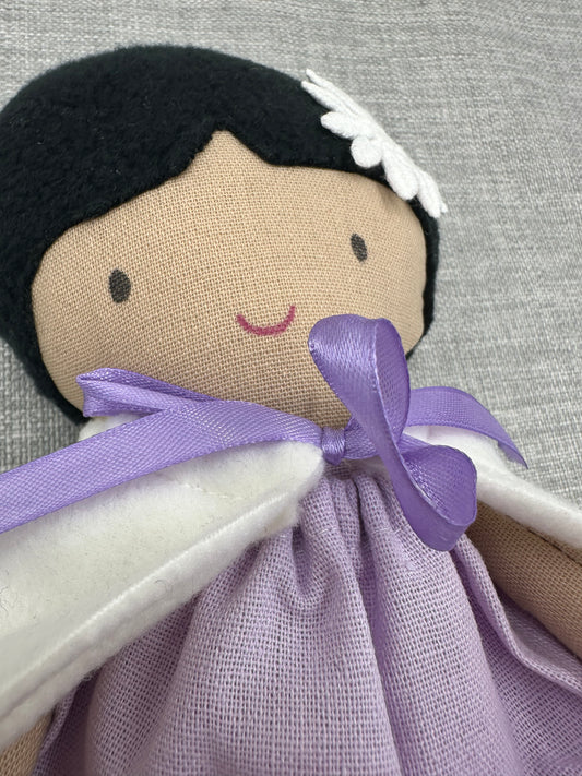 Winter's Morning Pixie Cloth Art Doll  - Handmade OOAK