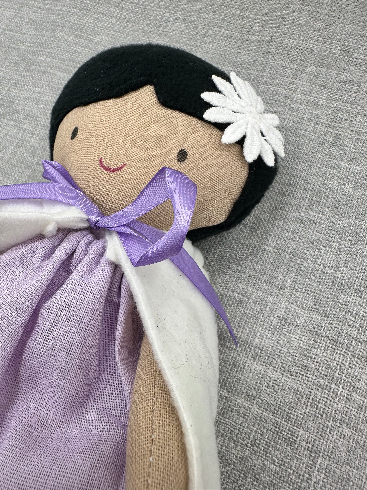 Winter's Morning Pixie Cloth Art Doll  - Handmade OOAK