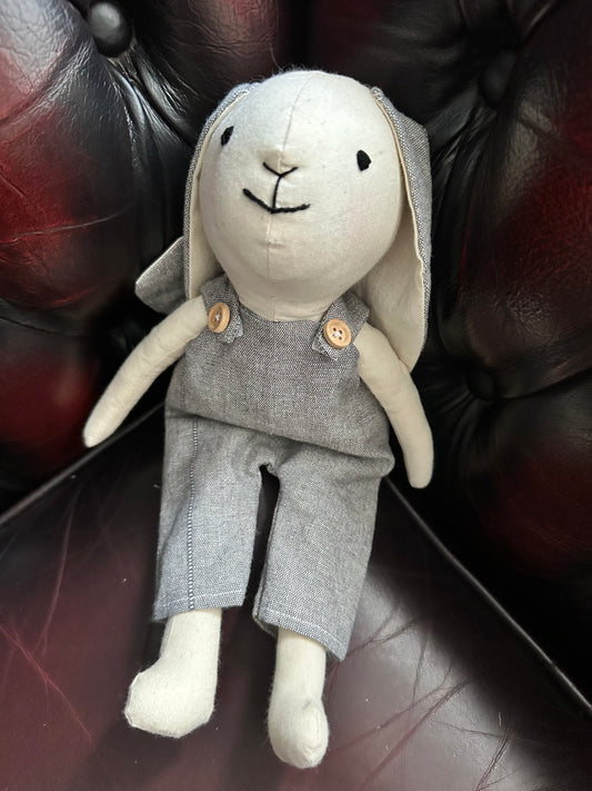 Handmade Cotton Bunny Art Doll