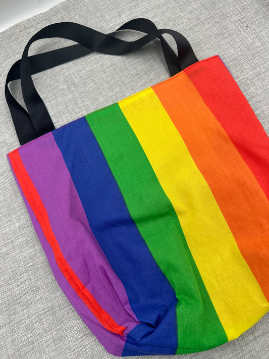 Rainbow Tote Reversible Lunch Bag