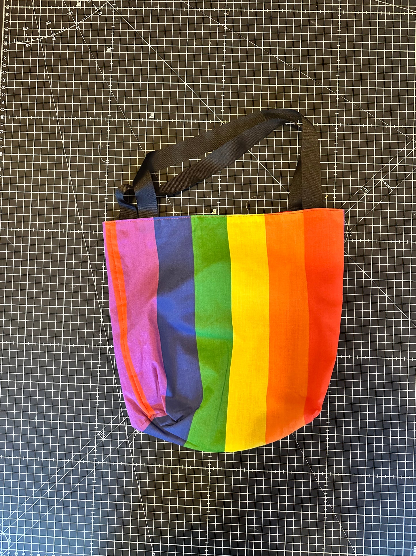 Rainbow Tote Reversible Lunch Bag