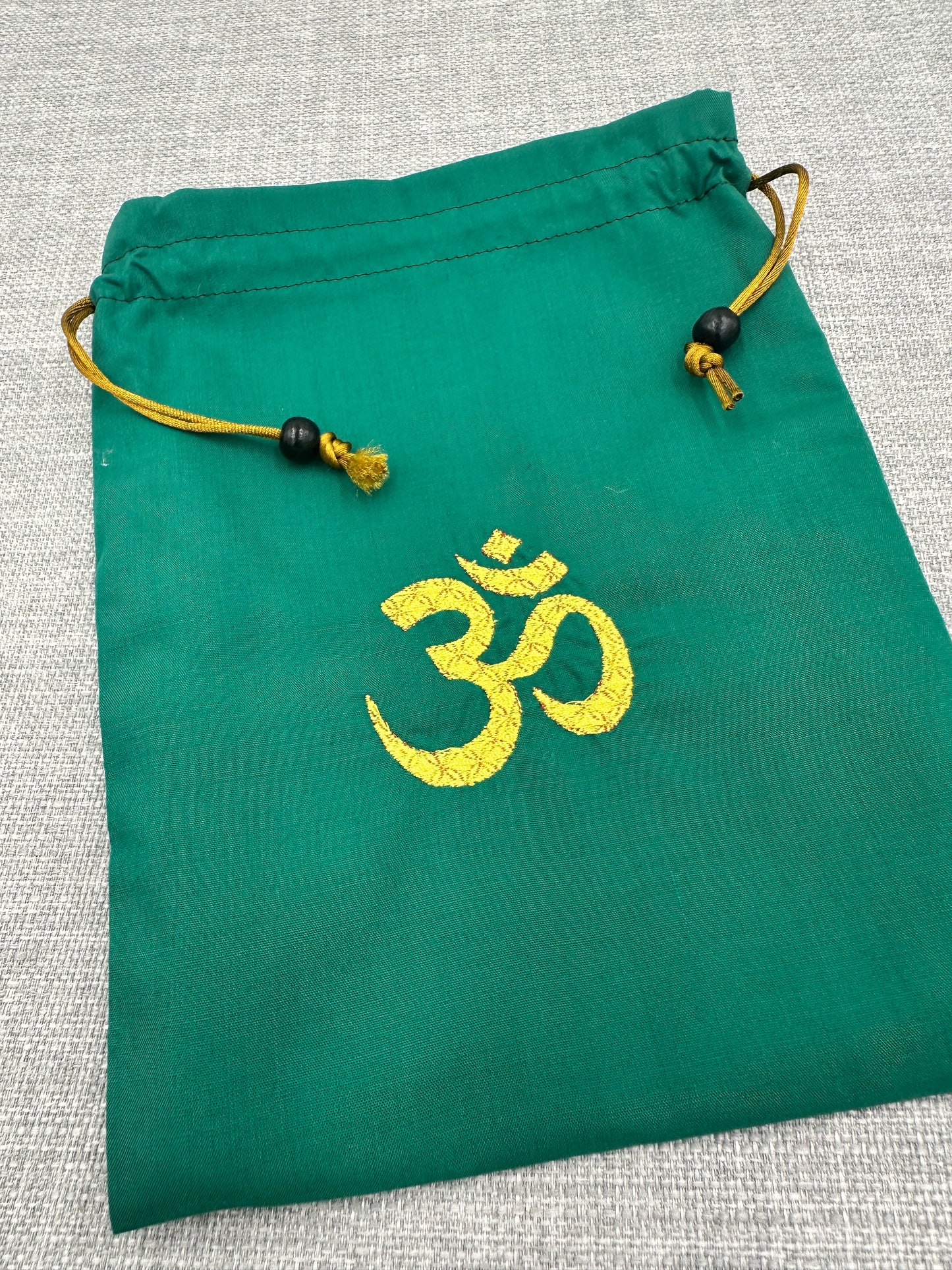 Om Symbol Drawstring Bag / Pouch